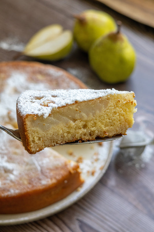 Bolo de Pêra Rocha e Vinho Moscatel do Douro